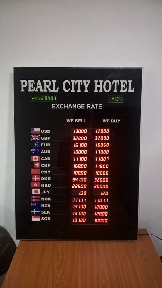 Exchange Display